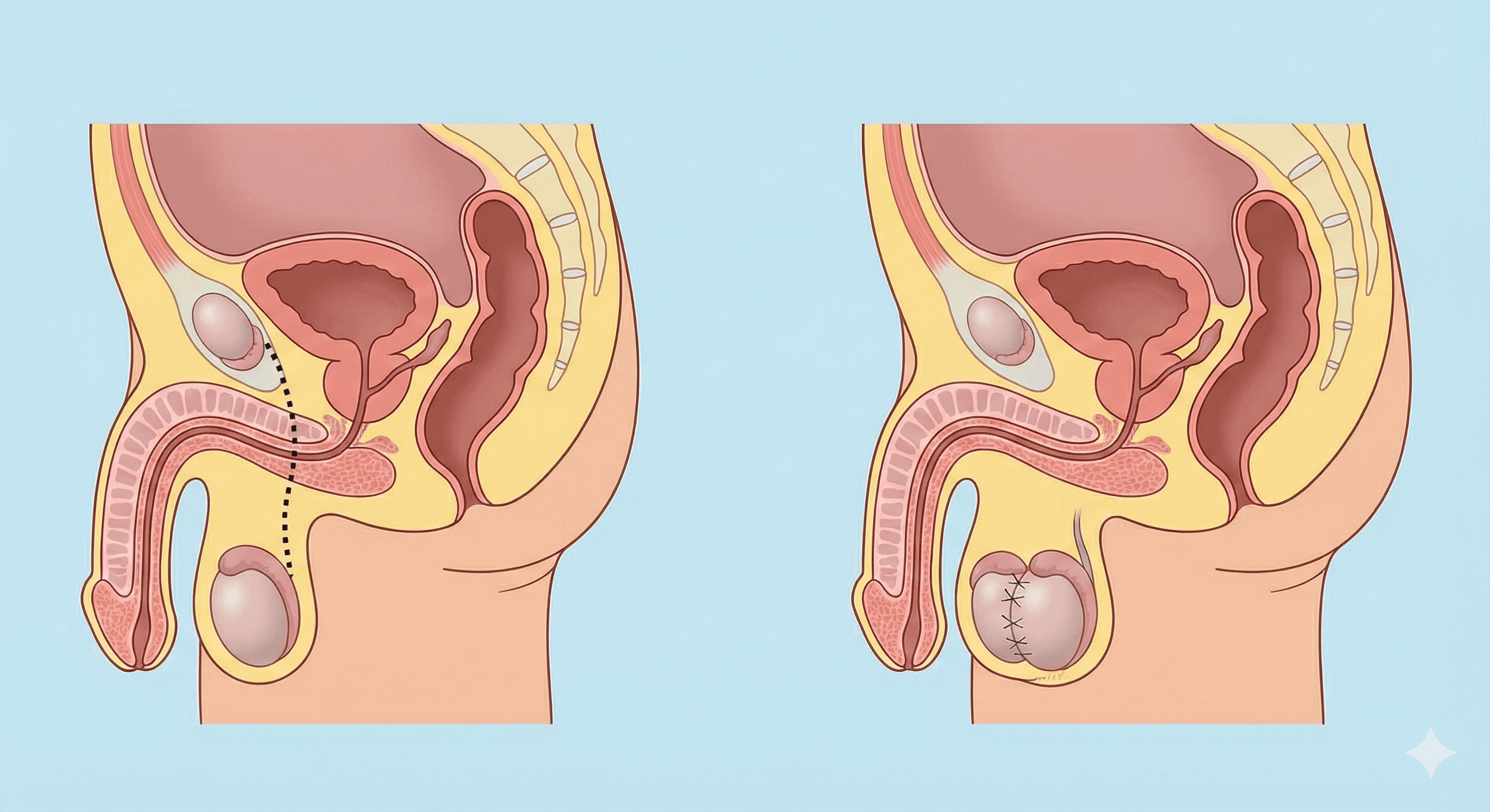 Orquidopexia o corrección de testículo no descendido