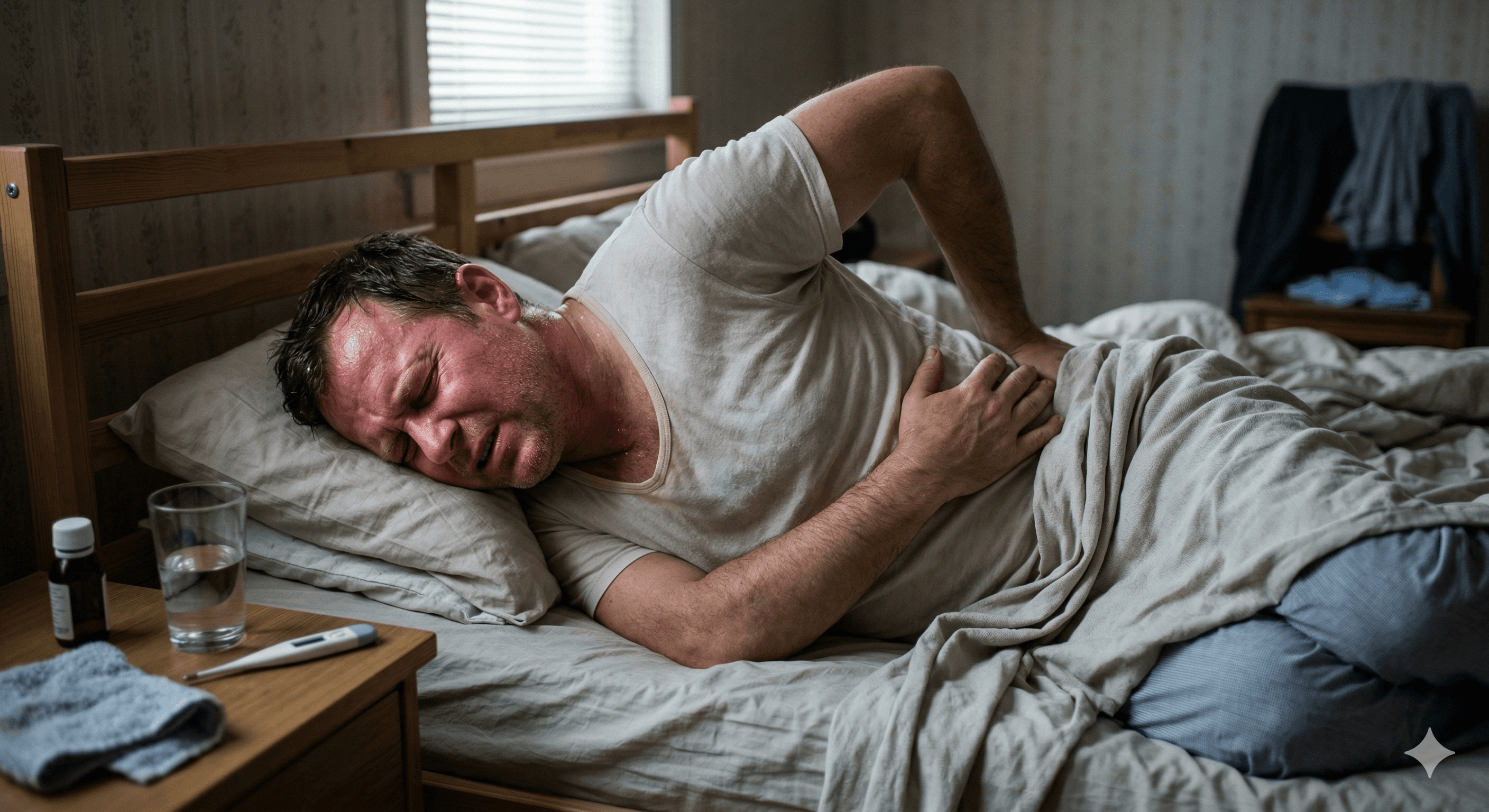 Ilustración de Fiebre